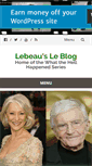 Mobile Screenshot of lebeauleblog.com